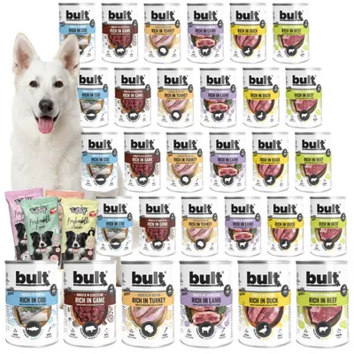 Produktbild von Bult | Feuchtigkeitsspendendes Futter für Hunde - Mix Dergeschmäcker - 30x400g - Natürliche Zutaten