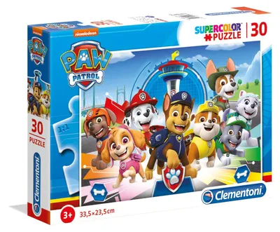 Obrázok produktu pre Clementoni Puzzle Tlapková patrola Super Color 30 dielikov