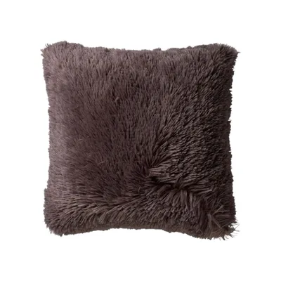 Produktbild von Dutch Decor Dekokissen Fluffy 60x60 cm Braun