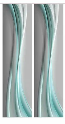 Produktbild von 84070 ELANIA Schiebegardine aus recyceltem Polyester, halbtransparent