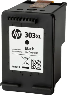 Produktbild von HP T6N04AE Tintenpatrone schwarz No. 303 XL