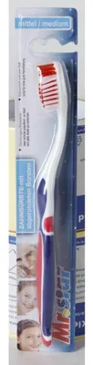 Produktbild von 12x Hand-Zahnbürsten Zähne putzen Großpackung MEDIUM / mittel Zahnbürste