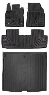 Obrázok produktu pre Autokoberce 3D TPE + vaňa kufra DryZone pre: MG S5 EV 2025- SUV 4 ks
