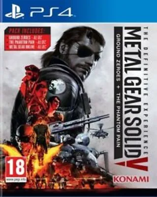 Produktbild von Konami Metal Gear Solid V : The Definitive Experience, PlayStation 4, Multiplayer-Modus, M (Reif), Physische Medien