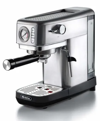 Produktbild von Ariete 1381/10, Espressomaschine, 1,1 l, Gemahlener Kaffee, Kaffeepad, 1300 W, Silber
