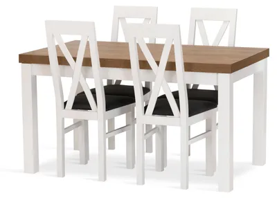 Obrázek produktu pro Jídelní sestava ZYTA stůl + 4 židle