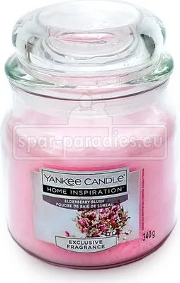 Produktbild von Yankee Candle Duftkerze Medium Blühende Holunderbeeren, 340 g
