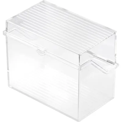 Obrázek produktu pro helit H6214602 Klein-Karteikasten A6 quer glasklar unbestückt