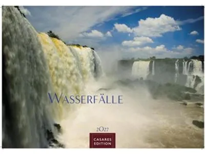 Immagine prodotto di Calendario Cascate 2027 - Calendario da parete | Calendario fotografico con immagini della natura 24x35 cm - Fotografie suggestive di cascate per tutto l'anno