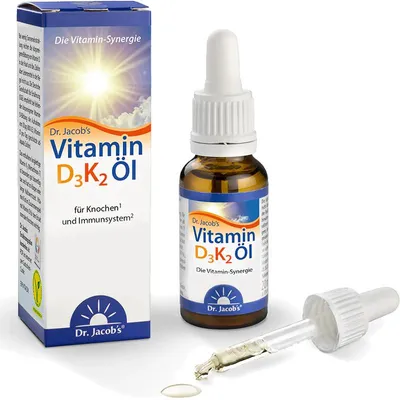 Obrázok produktu pre Vitamin D3K2 kvapky - 20ml