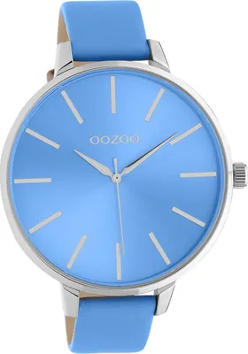 Obrázok produktu pre Oozoo kožené dámske hodinky analógové quartzové hodinky náramok modré Hodinky D2UOC10982