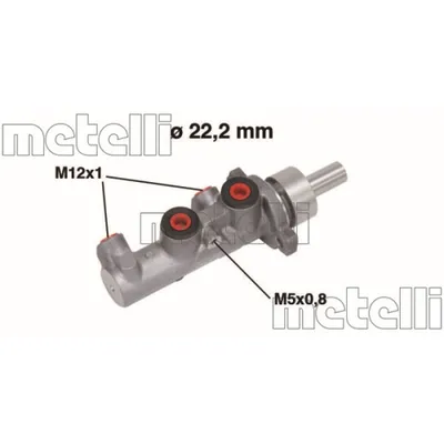 Produktbild von METELLI 05-0671 Bremszylinder Hauptbremszylinder für FIAT MULTIPLA (186)