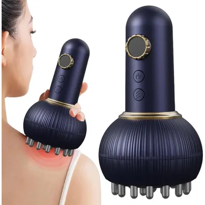Produktbild von Elektrisches Gua Sha Gerät, Heimmassage zur Meridianentspannung, Schröpfen, Wärmetherapie und Schmerzlinderung, fördert Regeneration und Wohlbefinden.