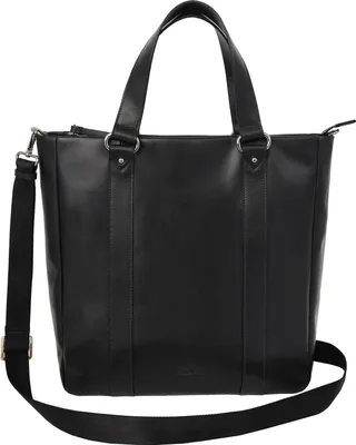 Produktbild von CINQUE Leder Schultertasche Diane Shopper Black schwarz