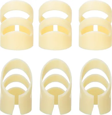 Obrázok produktu pre 6 ks vysokokvalitných DIY prstov Picks Klasická gitara Hudobné nástroje Príslušenstvo L