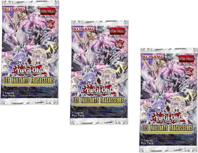 Produktbild von Yu-Gi-Oh!, 3er Booster-Set Brave Breakers Karten, Mehrfarbig