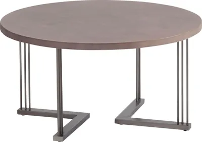 Produktbild von Couchtisch 80 cm aus schwarzem Metall