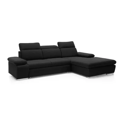 Produktbild von IDOHOME-Gepolstertes Ecksofa PABLO mit verstellbarer Kopfstütze Rechts
