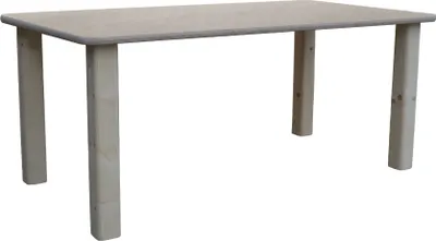 Produktbild von Kindertisch - Rechteckig - Geschliffen - 58 cm x 90 cm