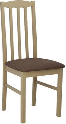 Image de Chaise de salle à manger rembourrée EDON 12 - chêne Sonoma / marron 2