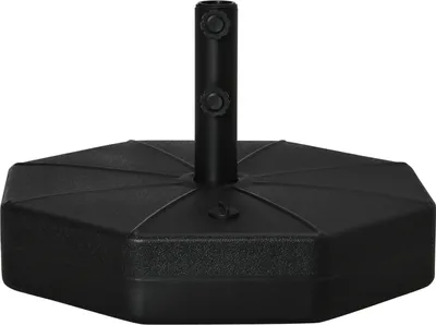 Produktbild von Sonnenschirmständer 40 Kg Schirmständer Für Sonnenschirm Schirmstangen 38 Mm/48 Mm Befüllbar Mit Wasser/Sand Sonnenschirmfuß Ø60 X 36H Cm