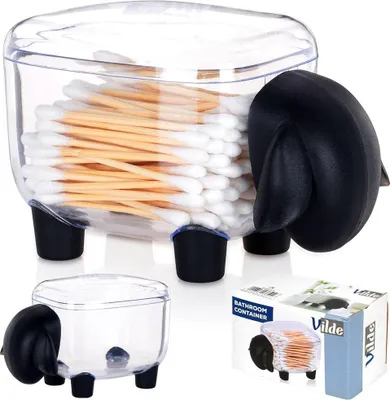 Obrázek produktu pro Nádoba na vatové tyčinky a kosmetické tampony 13 cm