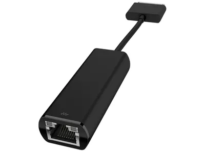 Produktbild von HP ElitePad Ethernet Cable, 70-pin, RJ-45, männlich/weiblich, 168.9 mm, 15.7 mm, 24.3 mm