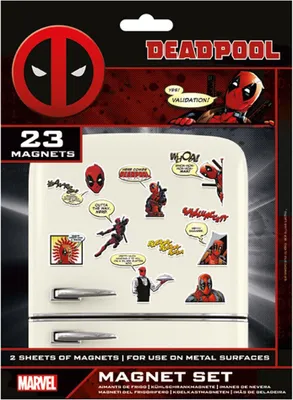 Obrázok produktu pre Sada magnetiek, Deadpool