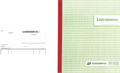 Image de Exacompta EXACOMPTA Manifold Livraisons, 21 0 x 180 mm, dupli