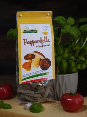 Produktbild von Pastificio Gioia Pappardelle Funghi Porcini Pasta Typisch Kalabrisch 500g