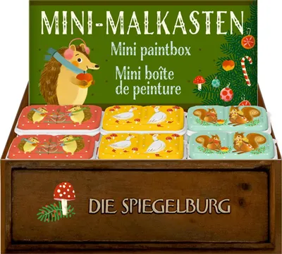 Produktbild von Mini-Malkasten - Lasst uns froh & munter sein, sort.