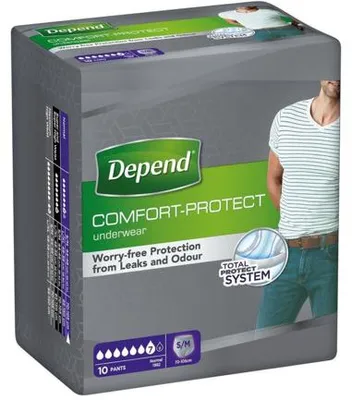 Productafbeelding van Depend Pants men normal maat S/M (10 stuks)