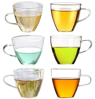 6 Trinkgläser 150 ml, Borosilikatglas, hitzebeständig, spülmaschinengeeignet
