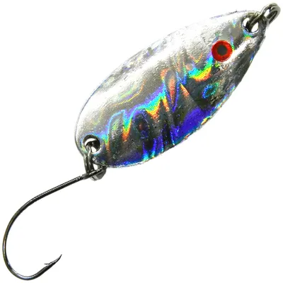 Produktbild von Paladin Forellenblinker Trout Spoon 4,2g - Blinker, Farbe:holo-silberfarben/nickelfarben