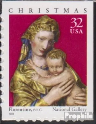 Produktbild von Briefmarken USA 1998 Mi 3050BE (kompl.Ausg.) postfrisch Weihnachten