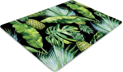 Obrázek produktu pro Ochranná podložka pod podlahu - Ochranná podložka pod židli - Podložka pod podlahu - 100x70 cm - Ananas