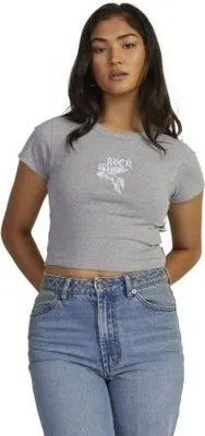 Productafbeelding van RVCA SHETZY BABY T-SHIRT - grijs - maat S