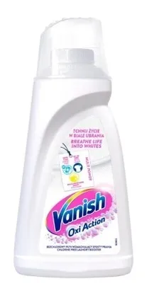 Zdjęcie produktu dla Vanish, Oxi Action, Odplamiacz do białych tkanin w płynie, 1l (PRODUKT Z NIEMIEC)