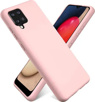 Zdjęcie produktu dla Etui Samsung Galaxy A12 / M12 silikonowo-żelowe etui ochronne na telefon komórkowy, różowe