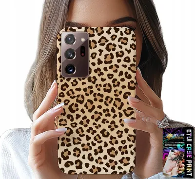 Immagine prodotto di Custodia Per Samsung Note 20 Ultra - Retro In Stampa Leopardata Modelli Da Donna Alla Moda