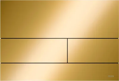 Immagine prodotto di Plaque de poussée TECE WC TECEsquare II métal pour la technologie à double chasse d'eau, 9240839, 9240839