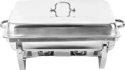 Obrázok produktu pre Chafing Dish, skladací stojan, protipožiarny kryt, strieborný, 2