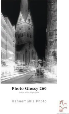 Immagine prodotto di Hahnemühle Photo Glossy 61 cm (24 ) x 30 m, 260 g