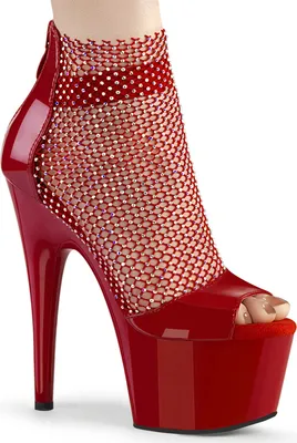 Produktbild von ADORE-765RM Damen Sandale von Pleaser, Rot  , EU 41, US 11
