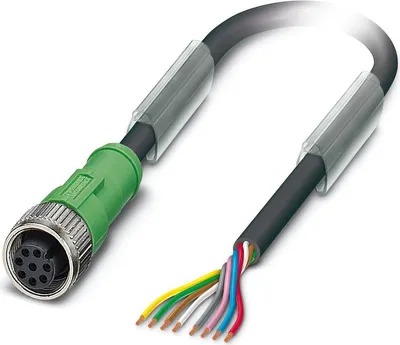 Obrázok produktu pre Phoenix Contact 1520385 Sensor-/Aktuatorkabel 20 m M12 Schwarz (1520385)