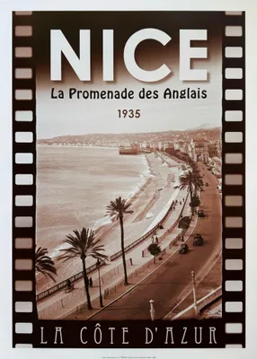 Image de NICE - Promenade des Anglais 1925 - 50x70cm Affiche Poster