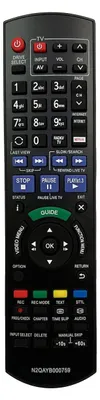 Produktbild von Ersatz Fernbedienung für Panasonic DMR-BCT755 Blu-Ray Player