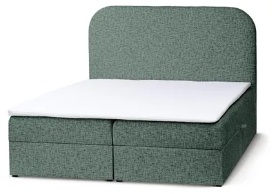 Productafbeelding van Boxspring met opbergruimte Gory Smaragd 120 × 200 cm