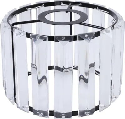 Produktbild von Lampenschirm Holdi Walze 14 cm – eleganter Glaslampenschirm für moderne Innenbeleuchtung