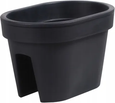 Produktbild von Prosperplast Lofly Balkon-Blumentopf Anthrazit 39,6 cm